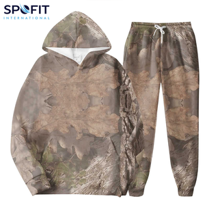 ชุดวอร์มผู้หญิงไซส์ใหญ่สำหรับฤดูหนาว สไตล์สตรีทแวร์ แบบลำลองสั่งทำได้ ผ้าฝ้าย 100% - Product Image 3