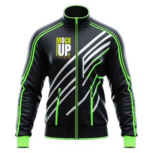 Blouson Bomber Homme Personnalisé Imperméable Écologique Chaud Imprimé Numérique Décontracté Streetwear Zippé Épais 100% Coton - Product Image 2