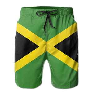 Pantalones de playa con estampado de ajuste holgado de 2024 años para hombre, pantalones cortos deportivos de secado rápido, pantalones cortos informales de Color sólido - Product Image 3