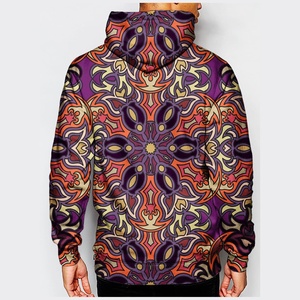 Chándal de gran tamaño personalizado, sudaderas con capucha Unisex y pantalones de chándal para correr, conjunto de pantalones de chándal y sudadera con capucha, chándales apilados para hombres - Product Image 4