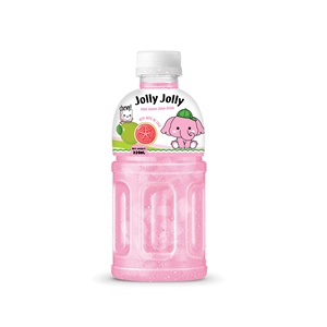 Jolly Jolly เครื่องดื่ม Nata de COCO รสผลไม้มะพร้าว320มล. ขวดสัตว์เลี้ยงคุณภาพสูงฉลากส่วนตัว - Product Image 2