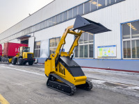 380 400kg 500kg Skid Steer Loader Mini Skid Steer CE EPA Chine Vente en gros Seau Skid Steer Mini Loader à vendre