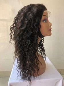 วิกผมคนลอนหลวม18 "4x4ปิดลูกไม้เครื่องจักรบริสุทธิ์จากอินเดีย - Product Image 6