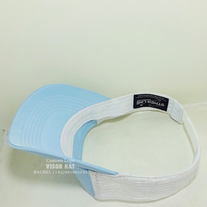 Chapeaux à visière tissés personnalisables pour adultes hommes femmes événements en plein air marque privée sur bandeau fermeture à glissière OEM du Vietnam - Product Image 6