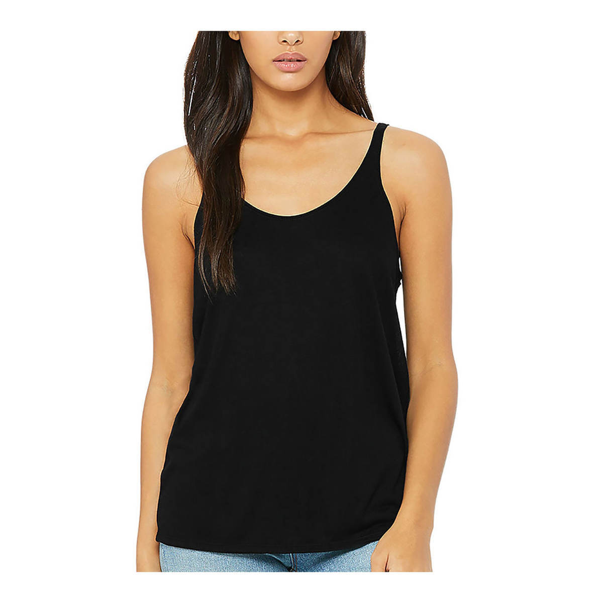 Custom Women's Yoga Crop Tank Top Deep Scoop Neck Sleeveless Quick Dry Breathable Cotton Singlet Front Gym Running Workout Wear