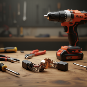 Brosses en carbone de remplacement Hazet pour clés à chocs sans fil, accessoires pour clés à chocs électriques - Product Image 3