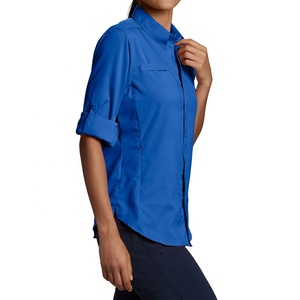 Tùy Chỉnh Kích Thước Lớn Của Phụ Nữ Rắn Colour Ăn Mặc Giản Dị Với Ruffle Nút Cổ Áo & Thêu Trang Trí Cộng Với Kích Thước Quần Áo - Product Image 6