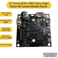 Module de caméra 4-en-1 Starlight 2MP en gros 32x32mm FH8536H GC2083 pour moniteurs de camions, fourgons, bus, VR et véhicules utilitaires
