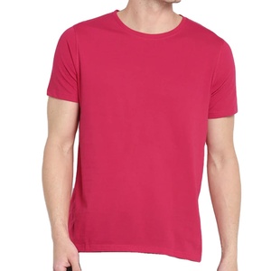 Camiseta de Hombre 220GSM 100% Algodón, Estilo Juvenil Universitario 2025, Manga Corta, Ecológica, Lisa, Personalizable, OEM, Venta al Por Mayor - Product Image 1