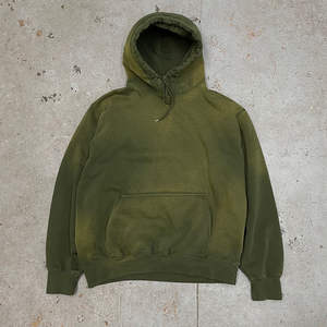 Nouveau sweat-shirt homme personnalisé 100% coton pull lourd Vintage Cool soleil délavé à l'acide surdimensionné basique à capuche - Product Image 6