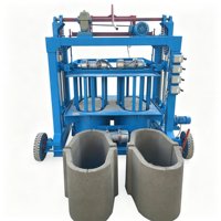 Machine à mouler les briques en béton, moteur hydraulique pour une production dense et bien formée, utilisation facile, garantie 1 an, 380V