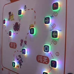 Sistema Interactivo de Registro de Juego para Niños, Circuitos de Obstáculos, Parques Infantiles Interiores, Entrenamiento Deportivo con Sensores de Movimiento y Puntuación - Product Image 1