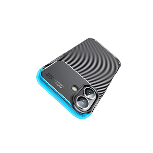 Étui en silicone liquide mat de qualité supérieure pour iPhone 16 Plus A53 MSRA Noir, coque arrière protectrice au toucher doux en TPU souple - Product Image 5