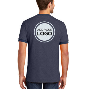 T-shirts Ringer Chemises personnalisées pour hommes, chemises personnalisées Ringer T-Shirt Small Business Work Ringer TEE Shirts - Product Image 5