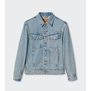 Confortable Hommes Denim Veste Léger Et Polyvalent Style Unique Convient Pour Les Fêtes Shopping Ou Soirée Tenues Décontractées - Product Image 1