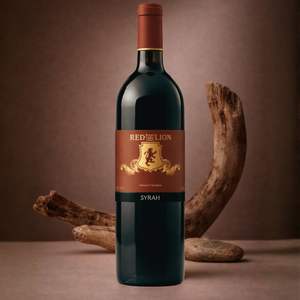 Vino Tinto Red Lion Syrah, 100% Syrah, 13.13.5% ABV, Vino Tinto Español, 750 ml - Product Image 2