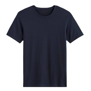 T-shirt Homme 100% Coton Écologique Respirant Coupe Classique Qualité Supérieure Logo Personnalisé Vente Chaude Faible MOQ Vente en Gros OME Export - Product Image 4