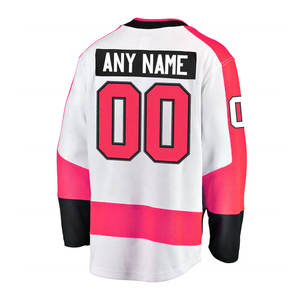 Maillots de hockey d'équipe personnalisés en polyester promotionnels en gros OEM - Product Image 2