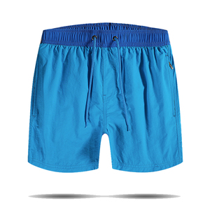 Pantalones cortos informales con cordón de cintura media para hombre de alta calidad OEM logotipo personalizado Color sólido algodón sudor gimnasio correr pantalones cortos de punto - Product Image 3