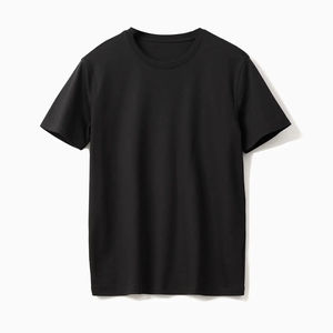 2025 nouveauté séchage rapide doux coton tissu col rond impression numérique chemises surdimensionné boxy t-shirt - Product Image 2