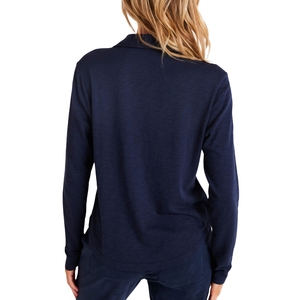 Blusa de manga corta informal con botones de punto de verano para mujer-Ropa al por mayor de proveedor - Product Image 2