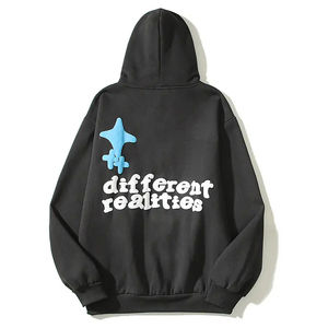 Sweat à capuche imprimé épais en coton 100% pour homme avec poche, style streetwear, couleurs personnalisées - Vente tendance - Product Image 5