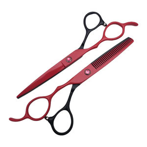 Ciseaux de coiffeur professionnels en acier inoxydable Pointe de lame tranchante pour la coupe et l'amincissement des cheveux - Product Image 1