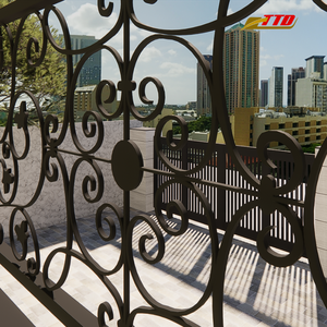 Eleve su exterior con un balcón artístico de hierro forjado hecho en Vietnam diseñado para experiencias lujosas al aire libre - Product Image 4