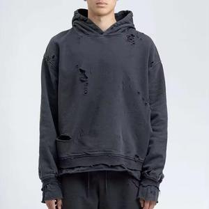 Sweat-shirts à capuche oversize pour femmes et couples, pulls épais vintage délavés à l'acide 2026 - Product Image 1