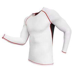 Camiseta de Compresión Sublimada Personalizable de Alta Calidad para Hombre, Rashguard de MMA 2026 - Product Image 4