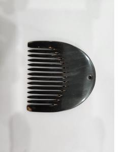 Peinetas de plumas nupciales hechas a mano de alta calidad, peineta de cuerno Natural elegante, el mejor peine de pelo indio hecho a mano - Product Image 6