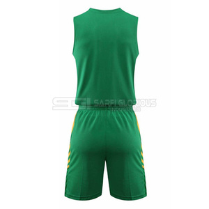 Camiseta de Baloncesto de Entrenamiento Personalizable, Transpirable, de Poliéster, Sublimada con el Nombre del Equipo para Adultos, Uniforme de Baloncesto con MOQ Bajo - Product Image 2