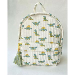 Quilted Student Tote & Messenger Bag <b>Backpack</b> Versatile & Stylish - Product Image 1