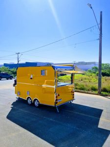 Camión de Comida Móvil Personalizado, Remolques de Venta de Comida con Cocina Totalmente Equipada para Comida Rápida - Product Image 4