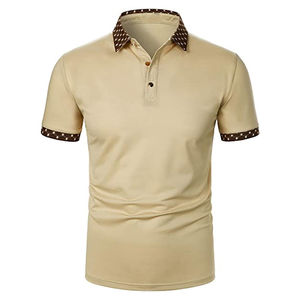 Polo informal de talla grande para hombre, totalmente personalizable, transpirable, de punto de algodón, ajuste holgado con diseño estampado, ropa exterior - Product Image 6