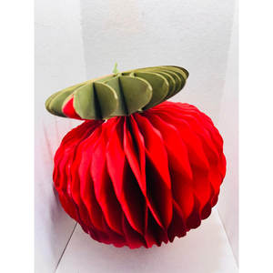 Adornos de nido de abeja navideños hechos a mano, decoración festiva del hogar y artículos colgantes de árbol de Navidad, suministros para fiestas - Product Image 3