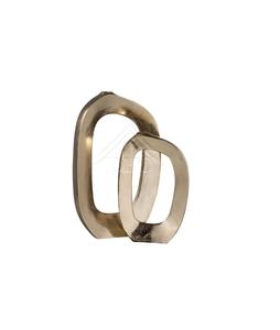 Vases à fleurs en métal de haute qualité avec des motifs géométriques pour une esthétique intérieure contemporaine et minimaliste - Product Image 1