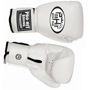 ถุงมือชกมวยสำหรับผู้ชายถุงมือหนังแบบเจาะมือกันน้ำพิมพ์โลโก้ได้ตามต้องการสินค้าใหม่ - Product Image 3