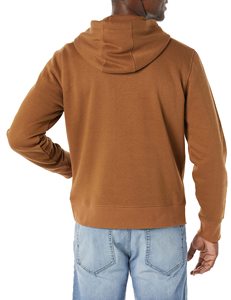 Acid Washed Plain Dyed Autumn Polyester/Cotton Custom <b>Brown</b> <b>Hoodie</b> Wholesale Hoodies - Product Image 2