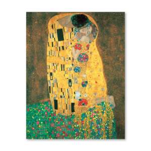 Impresión Artística del Beso de Gustav Klimt, Material de Papel Duradero - Product Image 1