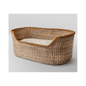La cama de mascotas venta caliente fábrica directamente tejidas a mano de lujo seagrass 100% Natural - Product Image 1
