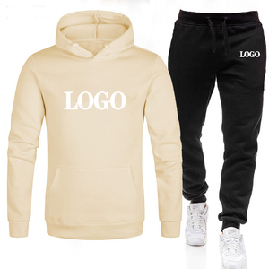 Chándal de alta calidad al por mayor blanco de alta calidad de manga larga chándal Logo pulóver sudadera bordado personalizado sudaderas con capucha - Product Image 6