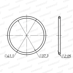 Joint torique ORGM06 pour ORGM06 265 mm LU (4T60E, 4T80E) ; 280 mm LU (4L60E) VJCX ; 300 mm LU (4L60E) - Product Image 2