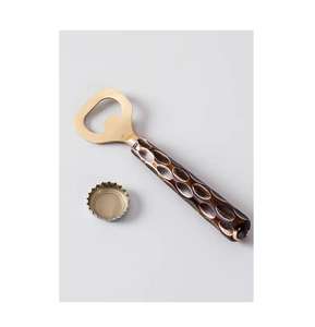 Abridor de cerveza de madera hecho a mano montado en la pared mango magnético de la mejor calidad Bebidas frías vino personalizable - Product Image 2