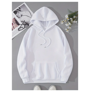 Otoño Super Street Hoodie pantalones de chándal para hombres de gran tamaño 100% algodón orgánico de alta calidad peso pesado silicona impresa con capucha - Product Image 4