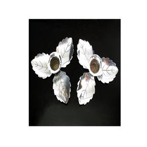 Juego de 3 candelabros de metal hechos a mano para decoración del hogar a bajo costo, portavelas de cena de diseño clásico de tamaño personalizado para Hotel - Product Image 6