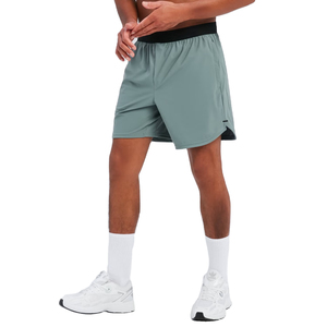 Shorts de sport pour hommes, personnalisés, à séchage rapide, en mesh, légers, respirants, pour l'entraînement, bas simples avec impression de logo personnalisé - Product Image 1