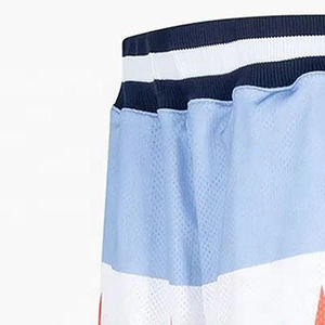 Short de basket-ball double couche BSCI de meilleure qualité Pantalon d'entraînement à séchage rapide avec logo personnalisé Option grande taille pour vêtements de sport d'été - Product Image 6