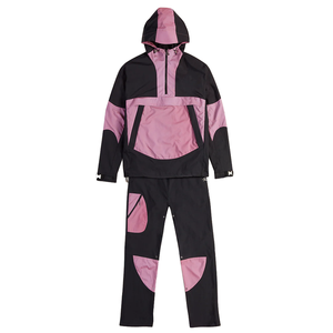 Survêtement en nylon coupe-vent pour hommes Sports Active Wear Vestes et pantalons Ensembles de jogging deux pièces - Product Image 5