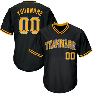 Camiseta de Béisbol Sublimada 100% Poliéster al por Mayor, Camiseta de Béisbol Personalizada con Botones - Product Image 1